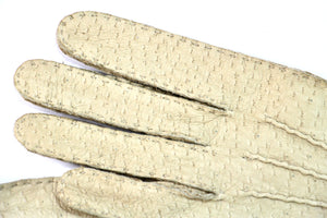 Gant de pécari non doublé cousu main pour femme (5 coloris).